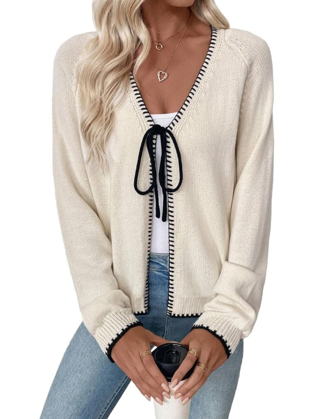 Trendy Lightweight Knit Cardigan Sweater for Women - Fall Fashion Essential 2026